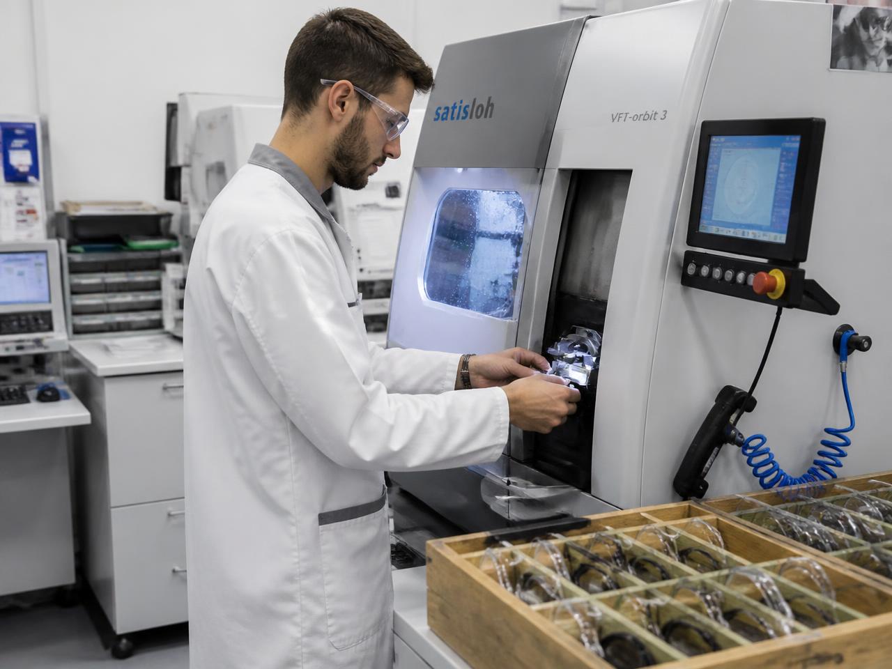 Surfaçagem digital em laboratório